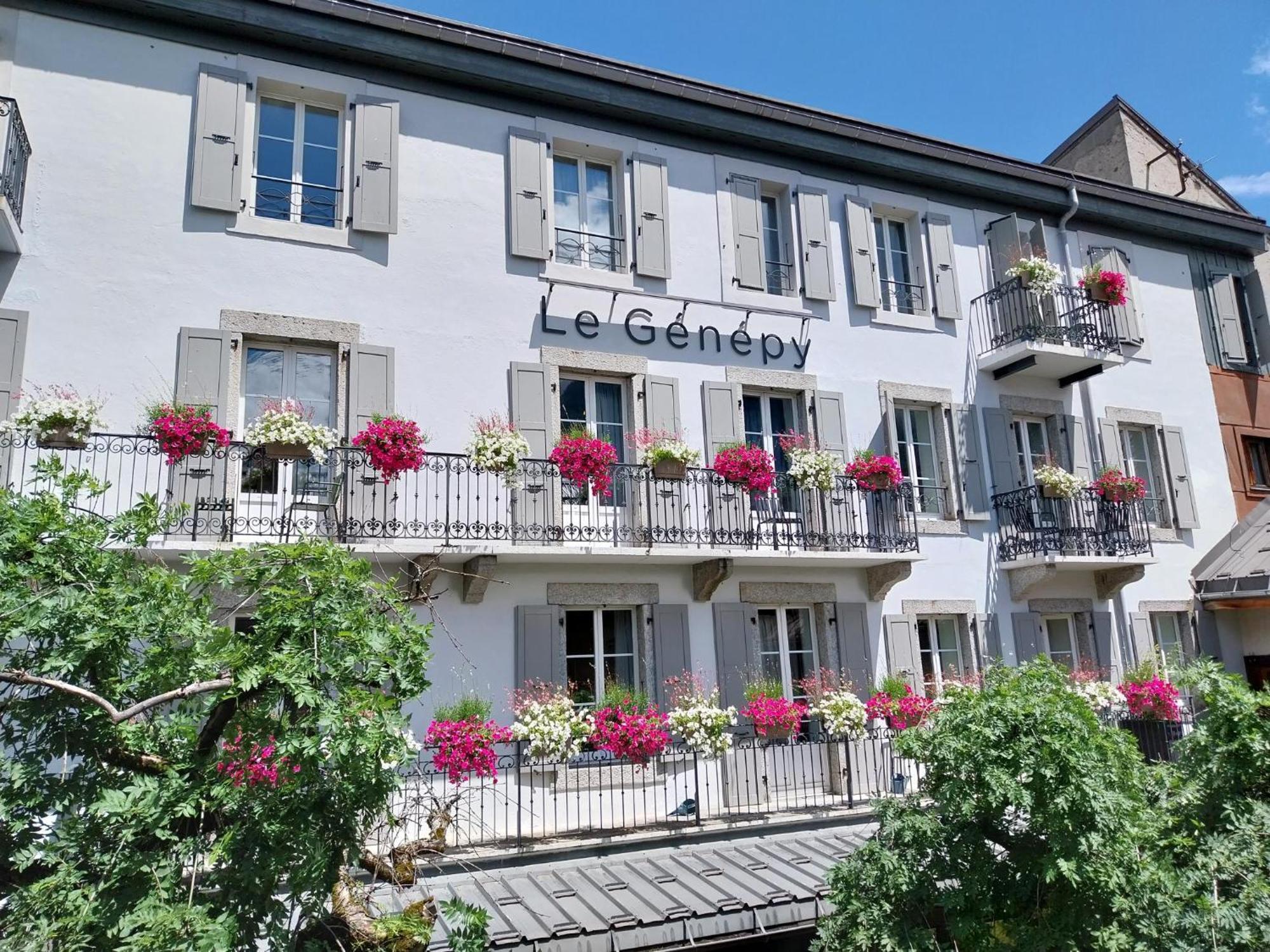 شامونكس Le Genepy - Appart'Hotel De Charme المظهر الخارجي الصورة